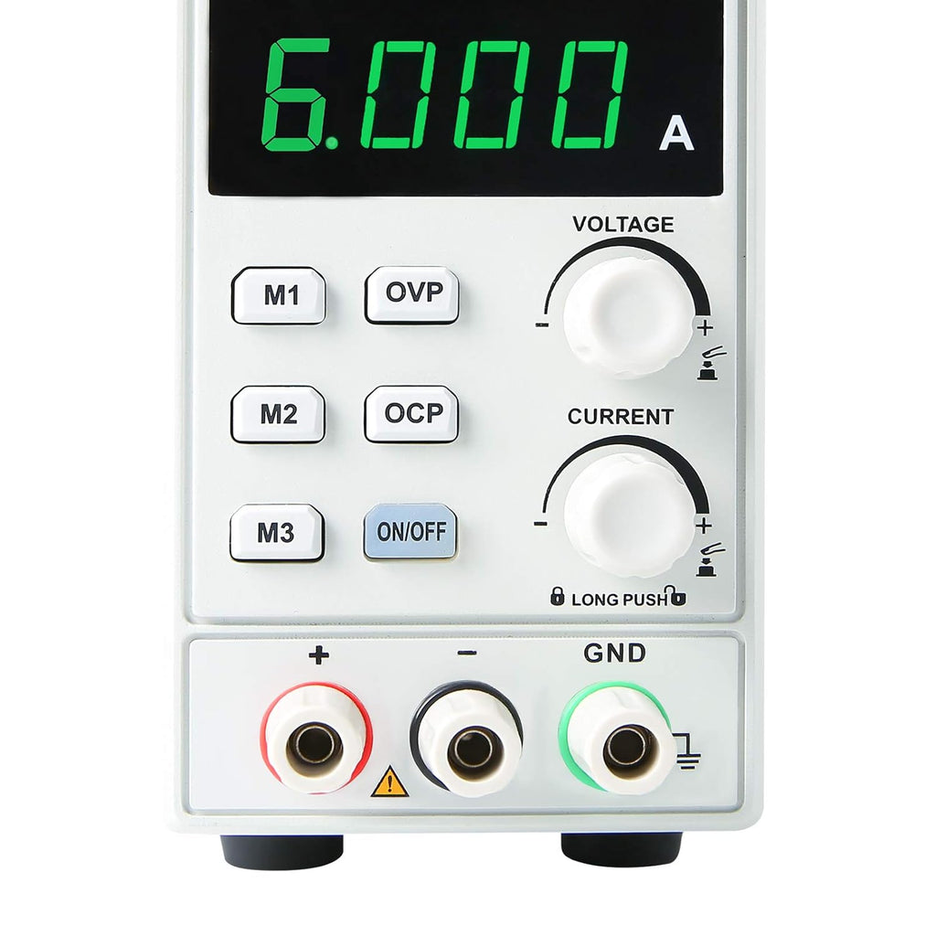 DC Power Supply Variable Adjustable Switching Regulated 32V 6A LED Display T800708