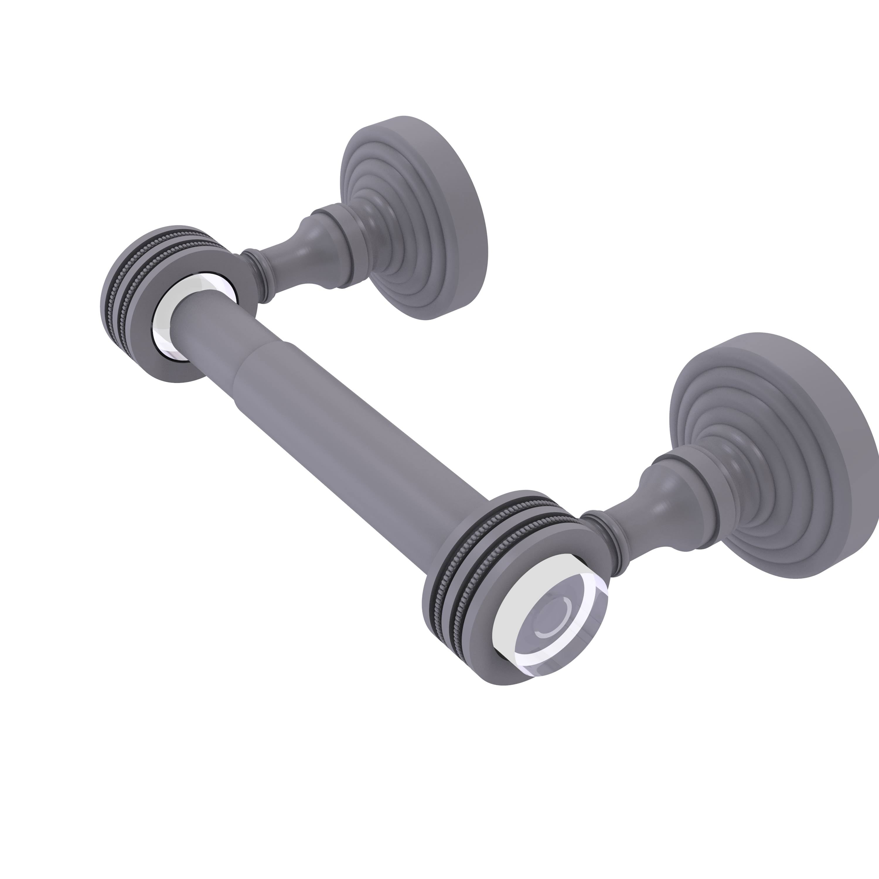 Two Post Toilet Paper Holder Satin Nickel N70764