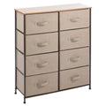 8 Drawer Coffee Espresso Vertical Dresser Storage Tower P63483