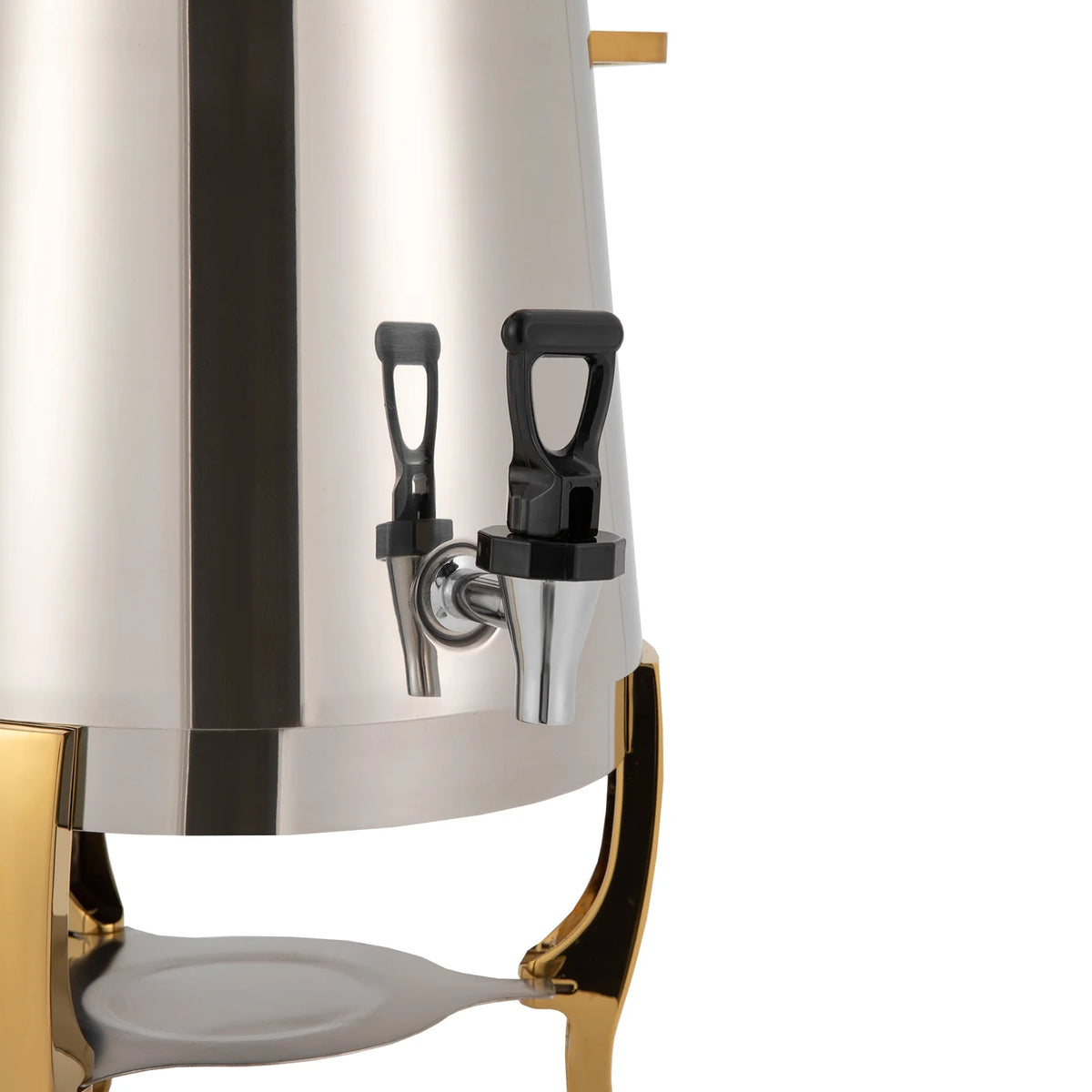 Heatable Stainless Steel Hot Beverage Dispenser with Spigot 13L D543816