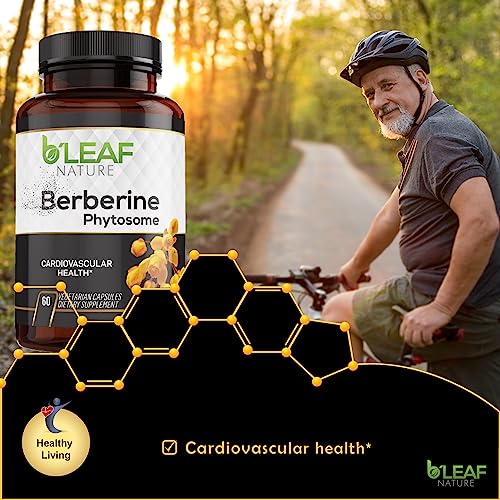 Berberine Phytosome Vegetarian Capsules - 120 Capsules, 1100mg per Serving E7332