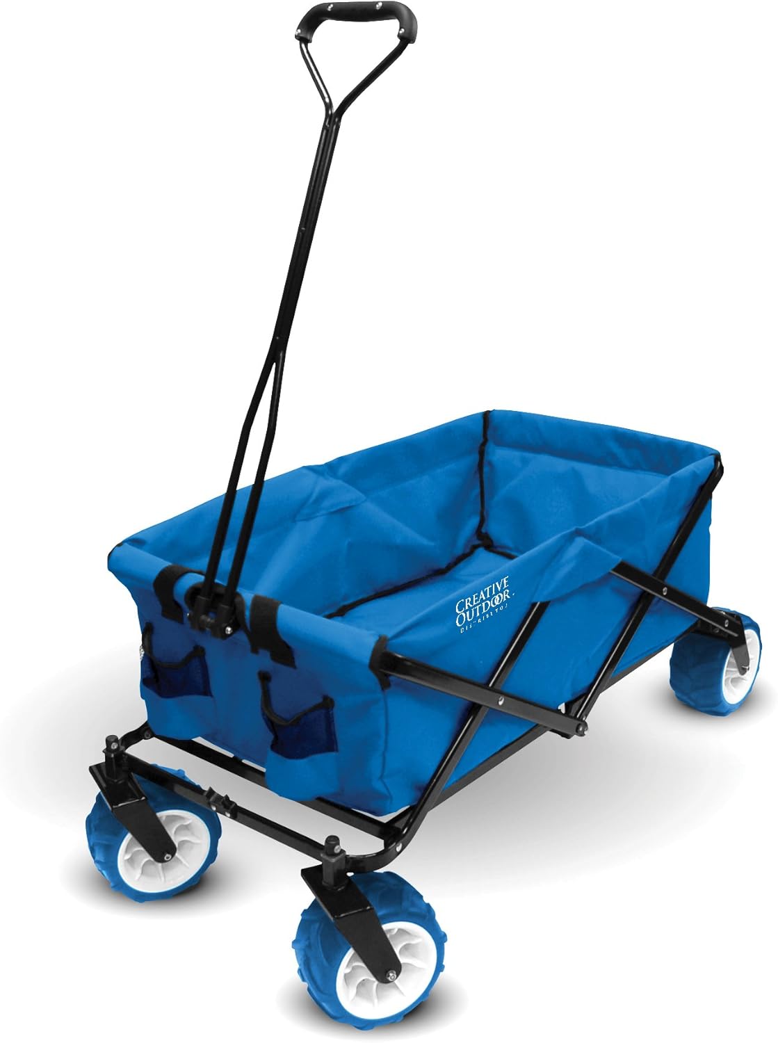 Black & Yellow Collapsible Folding Wagon Cart K3224