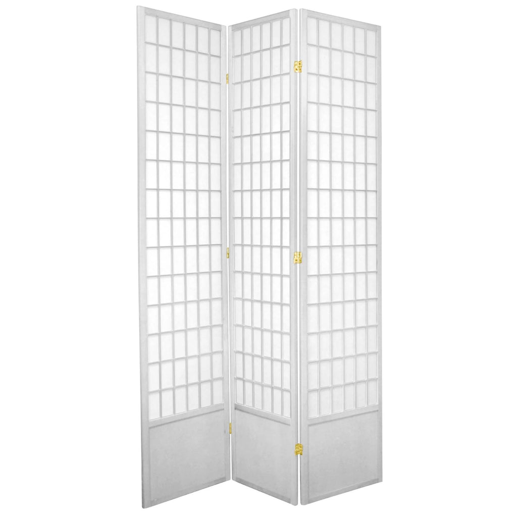 White 3 Panel Shoji Screen E216403