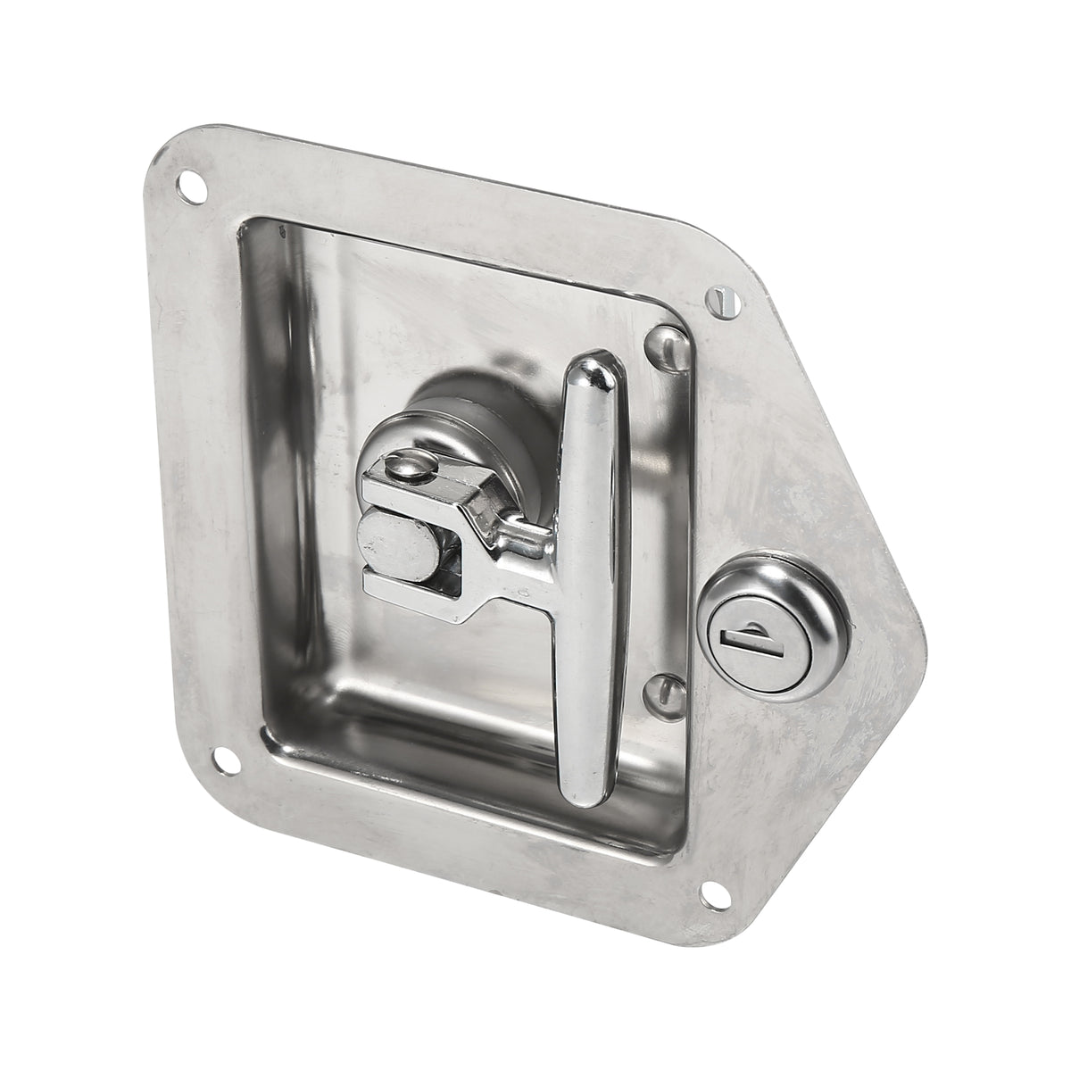 2 Set Stainless Steel Tool Box Lock with Gasket and Keys D893912