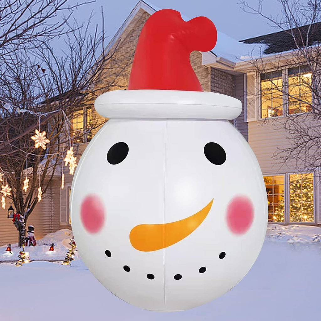 Christmas Inflatable Snowman with Rotating LED Lights W140410