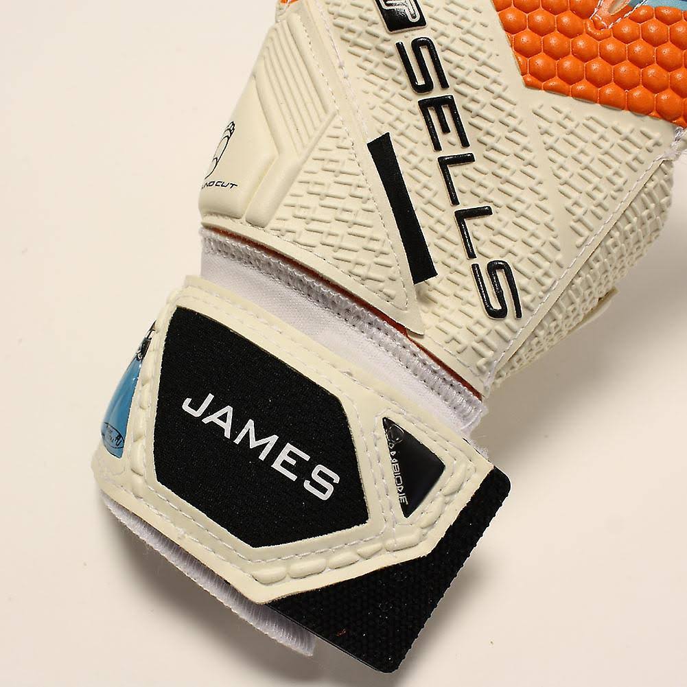 White 7 Goalkeeper Gloves B796