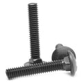 5/8 inch-11 x 5 1/2 inch Coarse Thread Grade 5 Carriage Bolt Medium Carbon Steel Black Oxide Pk 27 N7332