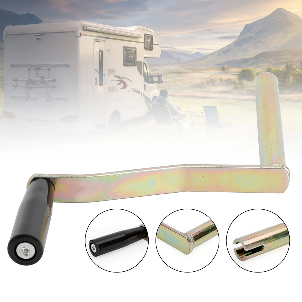 Round Mouth Crank Handle for RV Camper Tent H58927