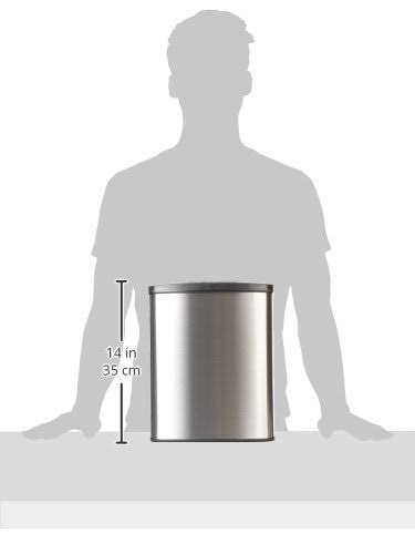 2.1 Gallon Stainless Steel Trash Can W12665
