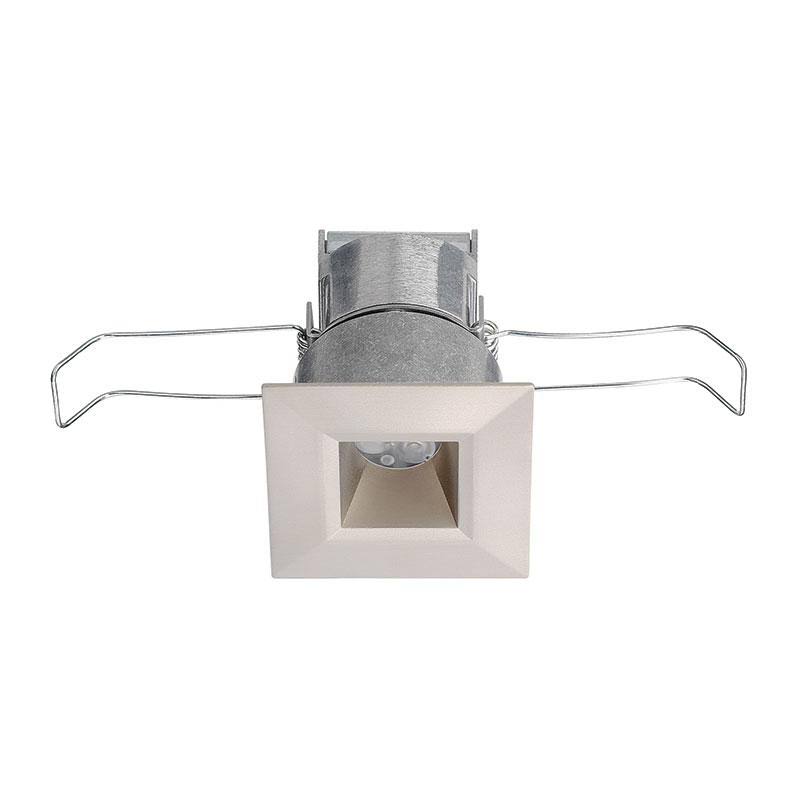 Recessed Lighting Mini LED Square Downlight, 2700K, 90 CRI, Flood Beam Spread L88861
