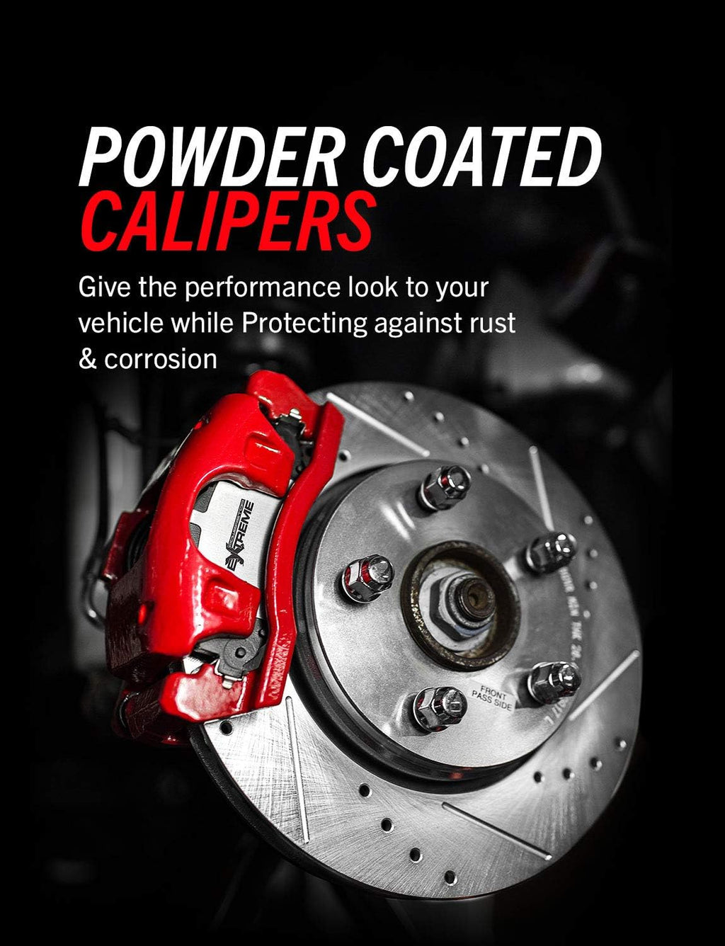 Front Z36 Truck and Tow Brake Kit with Calipers X242186