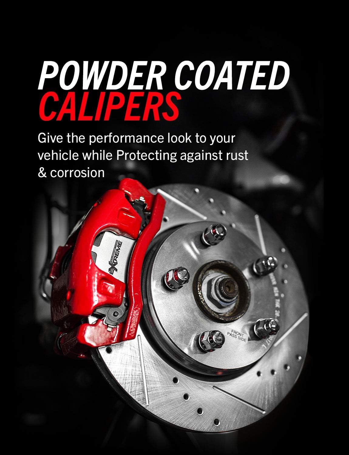 Front Z36 Truck and Tow Brake Kit with Calipers X242186