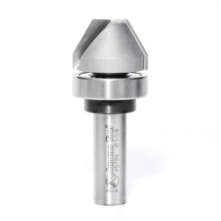 Carbide Tipped Lettering 60 Deg x 1-1/8 Dia x 3/4 x 1/2 inch Shank X65143