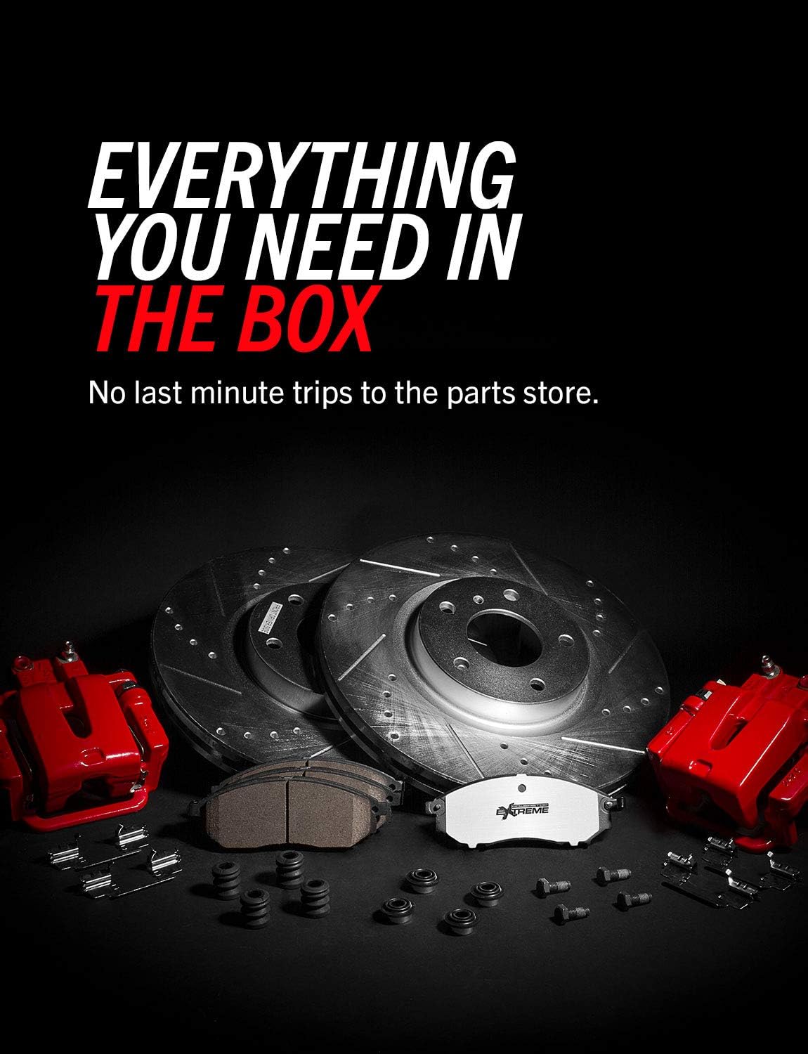 Front Z36 Truck and Tow Brake Kit with Calipers X242186
