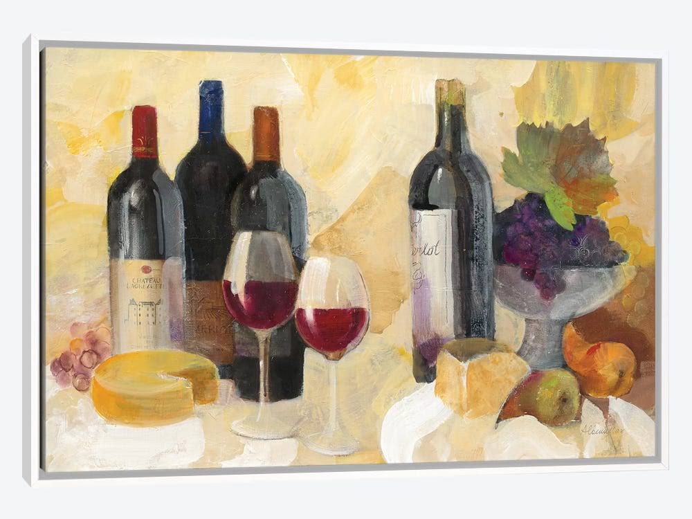 Framed Canvas Art White Floating Frame X974887
