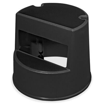 2-Step Plastic Step Stool with 350 lb. Load Capacity C398