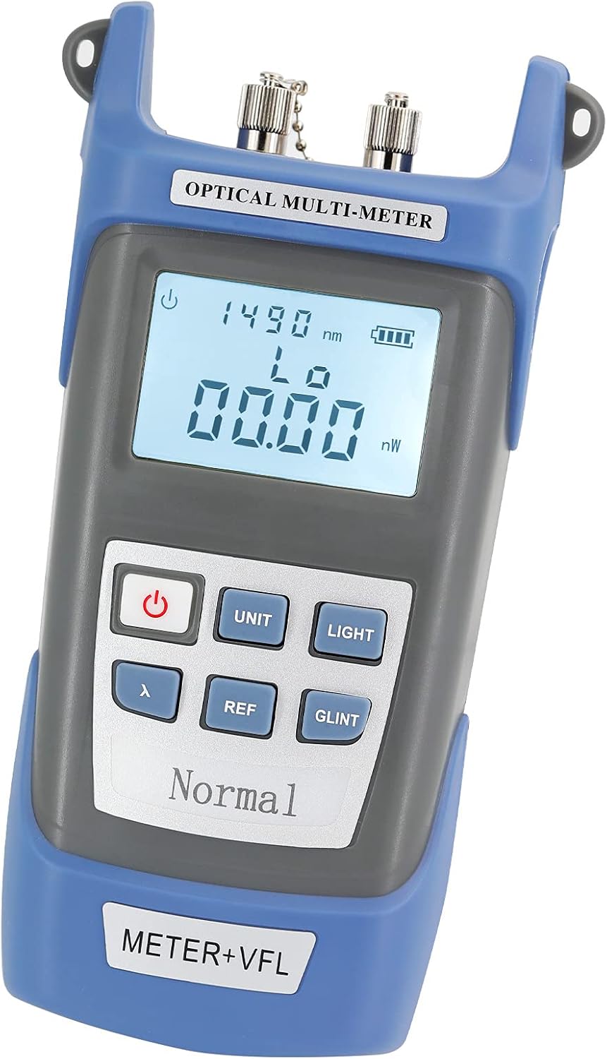 Fiber Optical Power Meter with SC and FC Connector and Visual Fault Locator P855