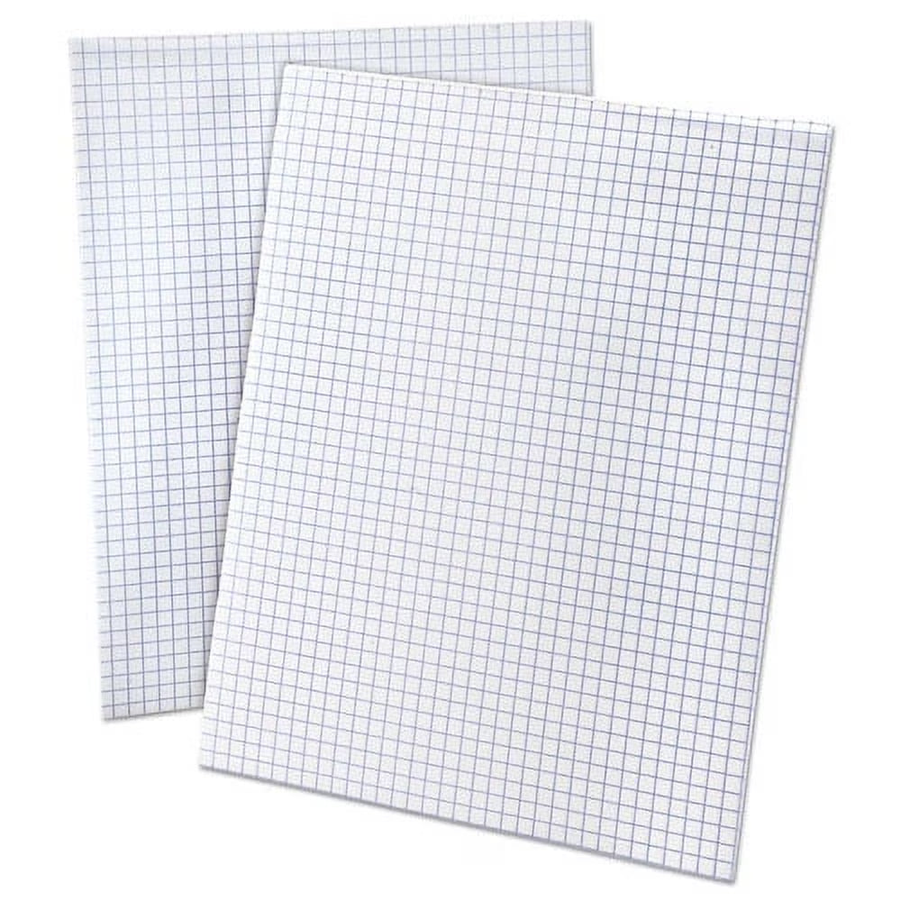 Quadrille Pads, 50 White 8.5 x 11 Sheets H367