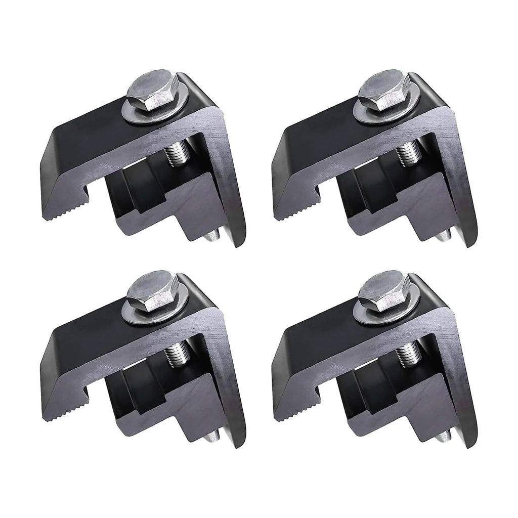 4 Pieces Water Resistant Metal Mounting Clamps for Camper Shell I9900