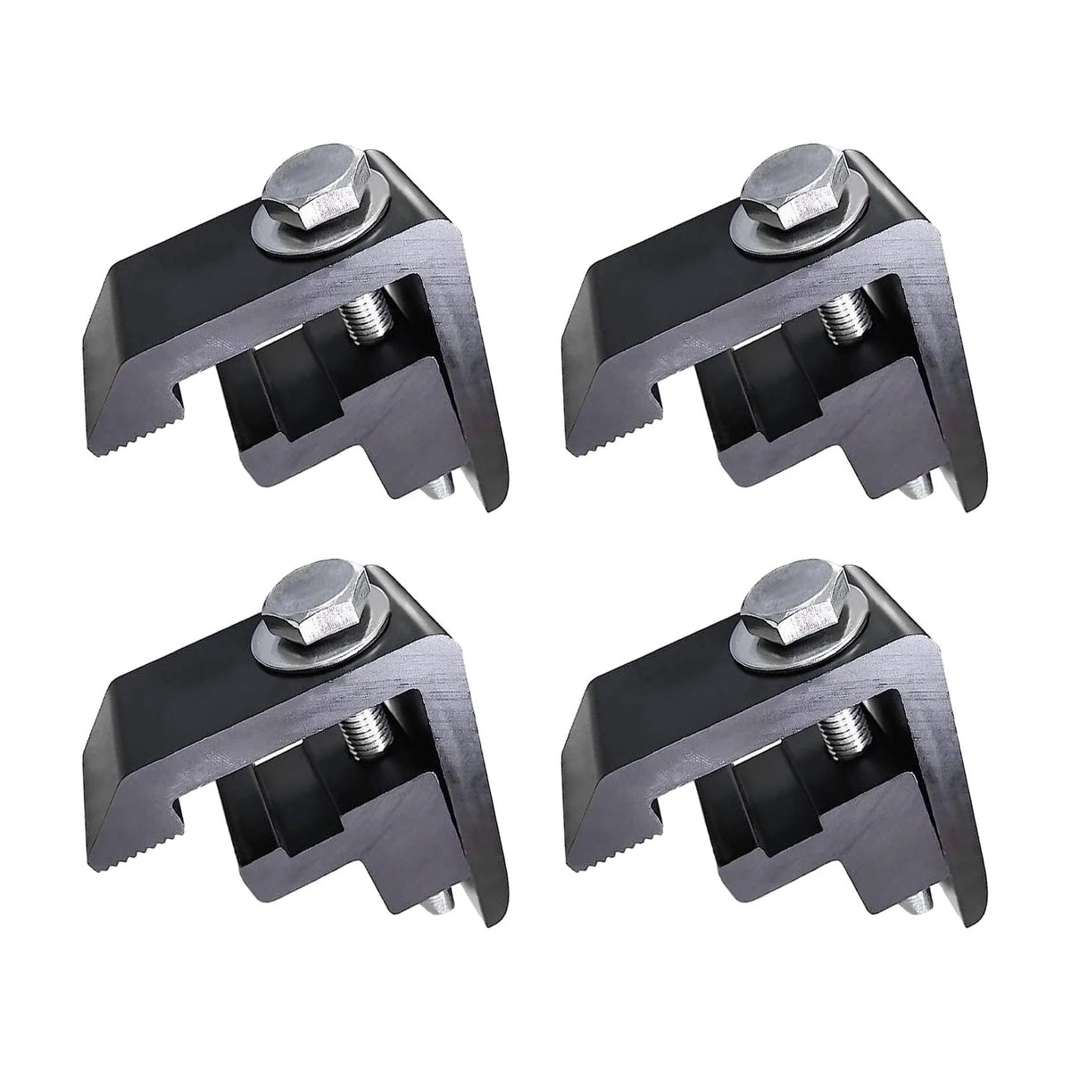 4 Pieces Water Resistant Metal Mounting Clamps for Camper Shell I9900