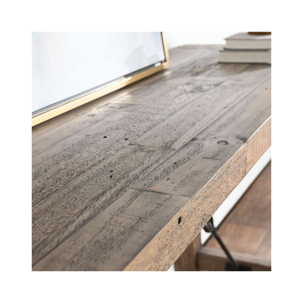 Weathered Gray Reclaimed Pine Console Table V17233