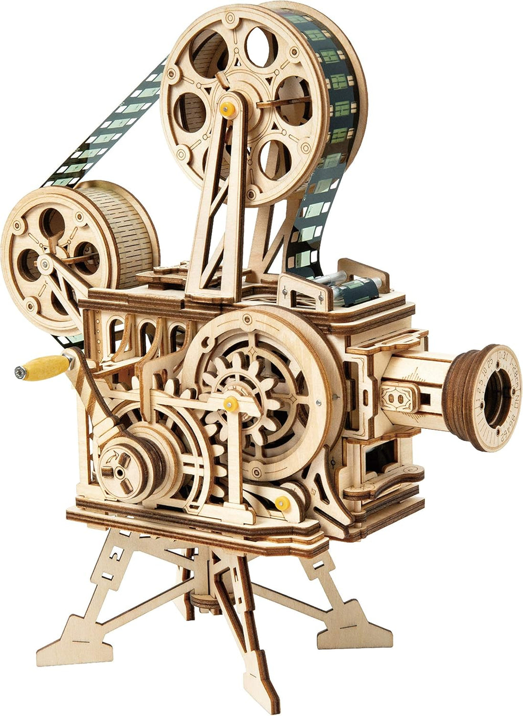 3D Wooden Puzzle Film Projector Craft Kit Pack of 2 E716278