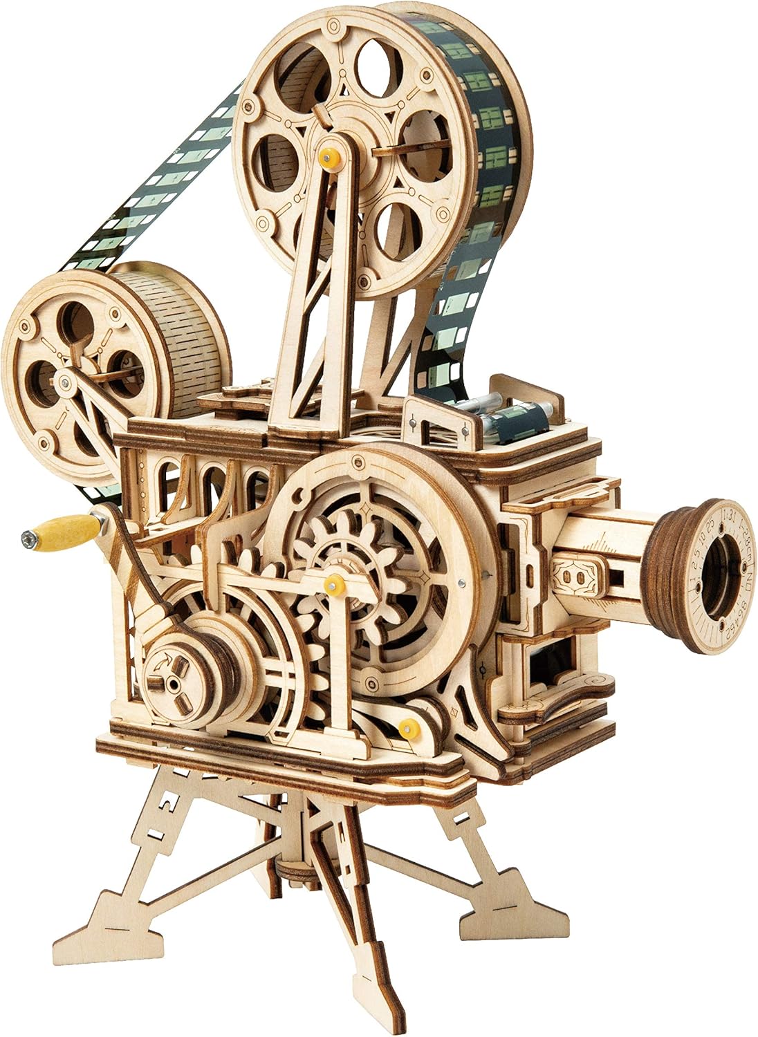 3D Wooden Puzzle Film Projector Craft Kit Pack of 2 E716278