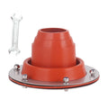 Hot Tent Jack Fireproof Protection Pipe Vent Roof Pipe Flashing Wood Burner Flue Pipe Fitting K4154