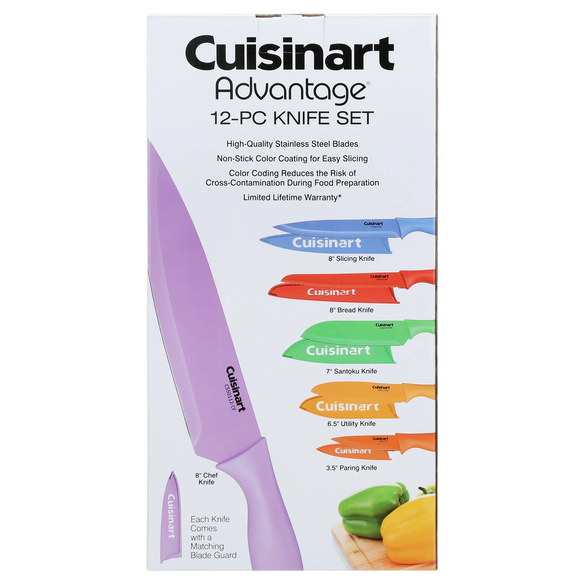 12-Piece Stainless Steel Knives B93382