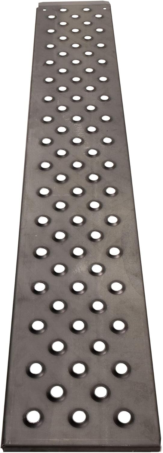 Heavy Duty 10ga Steel Trailer Loading Ramps, 2500lb Capacity (1-Pack) L60229