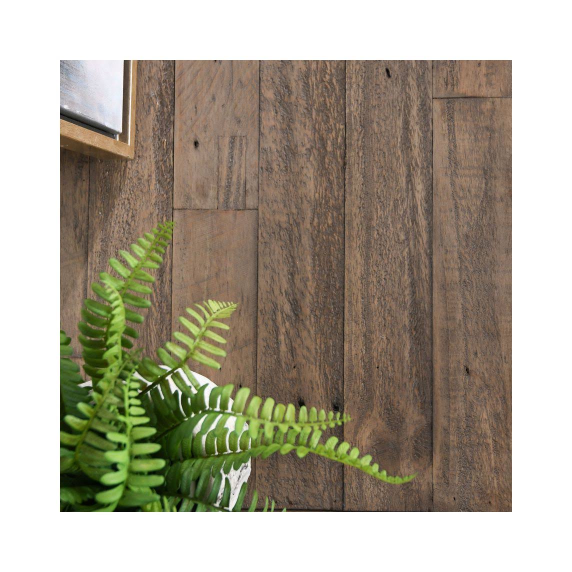 Weathered Gray Reclaimed Pine Console Table V17233