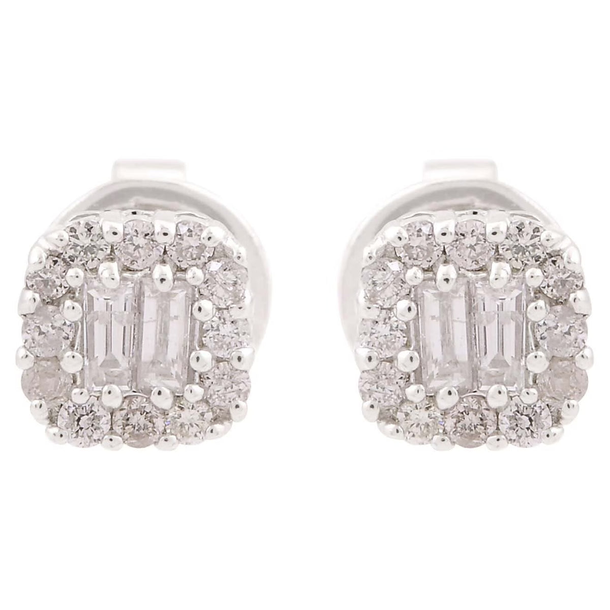 0.22 Ct. Diamond Stud Earrings H274