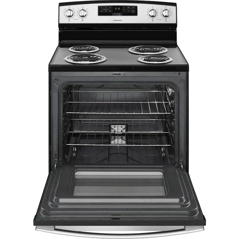 30-Inch Electric Range with Bake Assist Temps - Stainless Steel B297