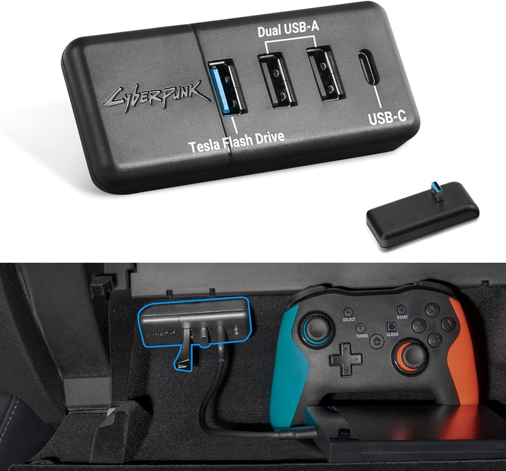 4-in-1 USB Hub Glove Box Docking Station Pack of 2 U7067