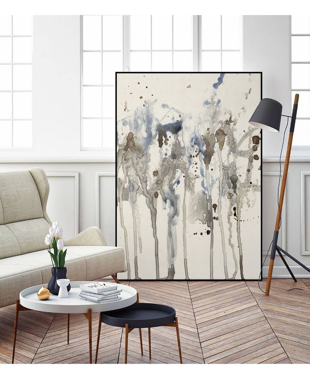40x22 x 30x22 Framed Canvas R21247