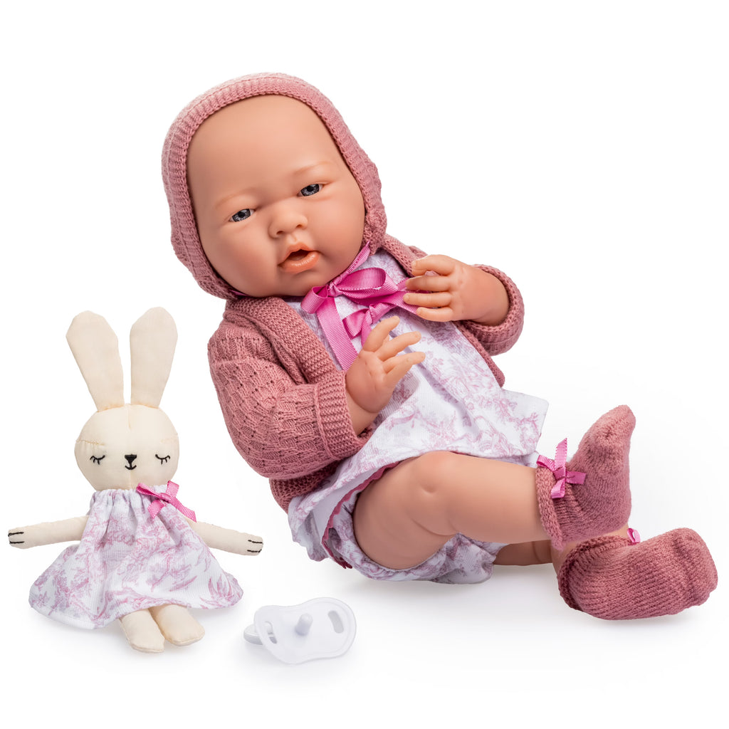 15 in. All-Vinyl Baby Doll Set with Accessories W990