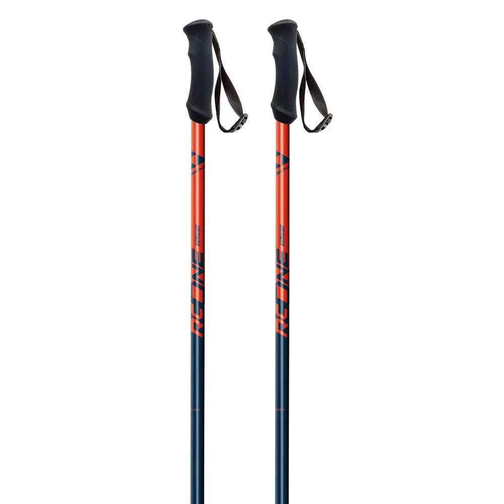 Red Blue Black Ski Poles (Pair) W236584
