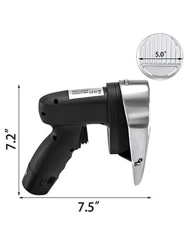Cordless Stainless Commercial Gyro Cutter with 2 Blades J808