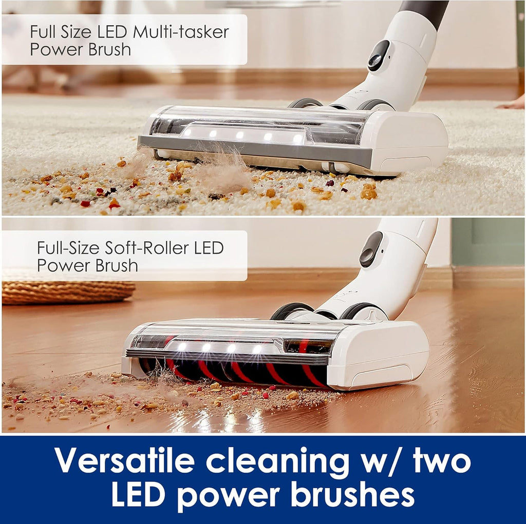 Smart Cordless Stick Vacuum Cleaner with LED Power Brush C3533