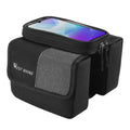 Cycling Bag, 2L Bicycle Bag, Bike Frame Fronttube Bag, Touchscreen Mobilephone Bag Z4364