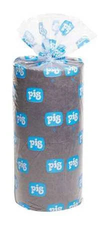 Absorbent Roll, Gray, 15 in x 300 ft, Pk 2 H543119