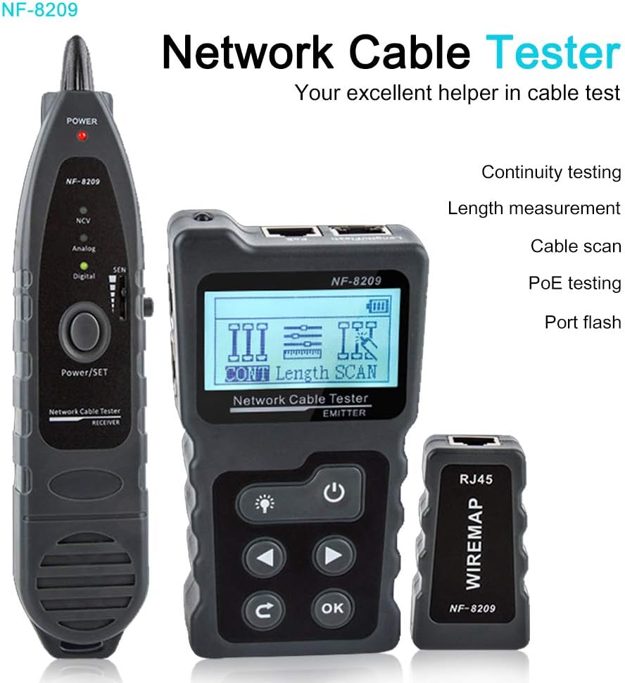 Network Cable Tester with TDR D88665