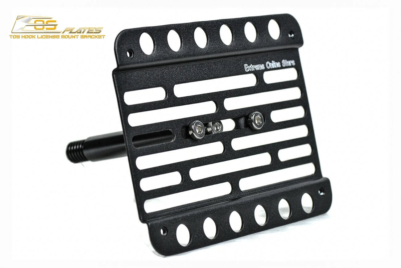Tow Hook License Plate Relocator Mount Bracket G6095