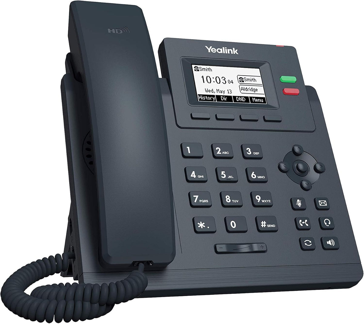 2 VoIP Accounts IP Phone with 2.3-Inch Display C31084