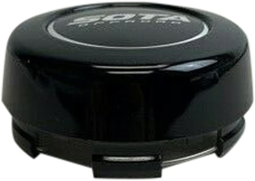 Gloss Black Snap in Wheel Center Cap C44739