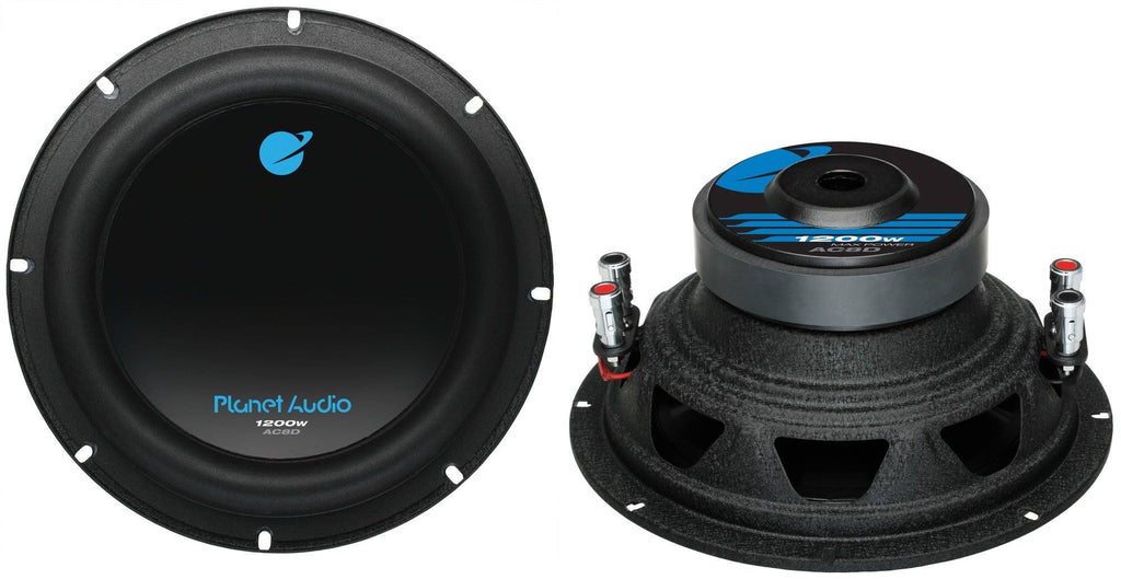 8x22 2400W DVC 4-Ohm Car Subwoofers K5642