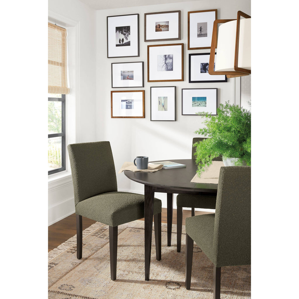 Modern Side Chair in Flint Cement Grey Fabric M656054