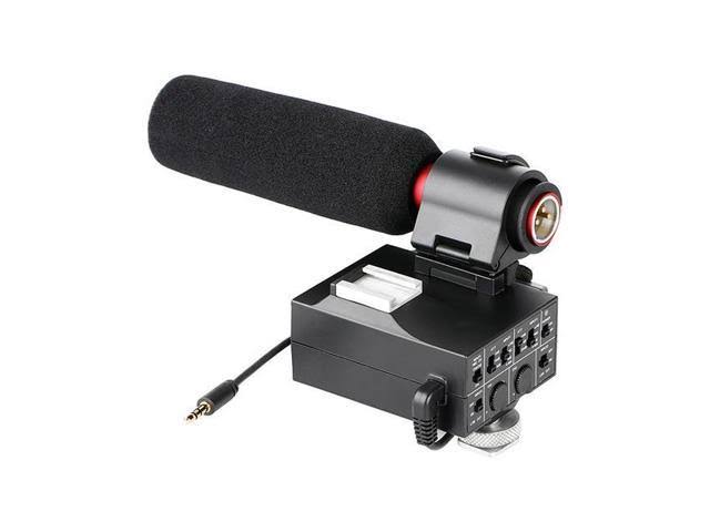 2-Channel XLR On-Camera Audio Adapter and Mixer A766