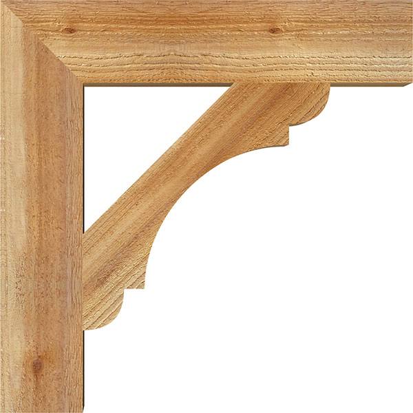 4x22W x 20x22D x 20x22H Western Red Cedar Bracket U274772