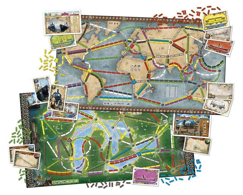 Ticket To Ride - Rails And Sails B900181